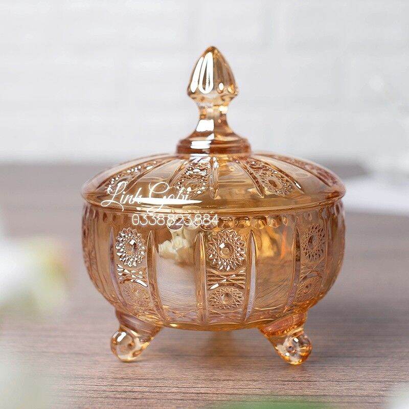 Hũ đựng mứt thủy tinh