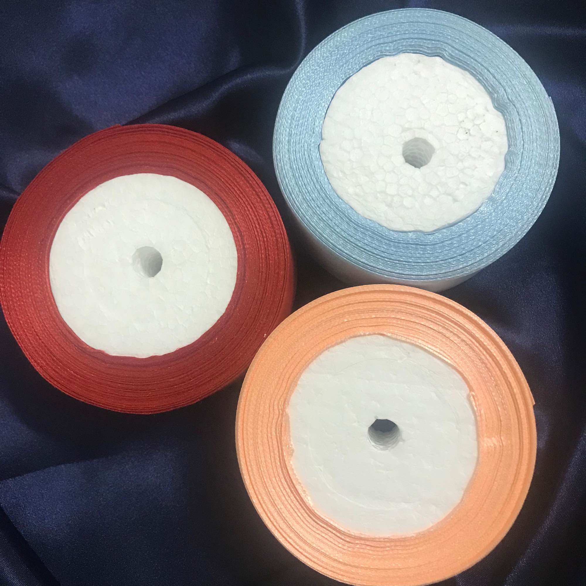 Ruy Băng Lụa Bản To 4cm Cuộn 22m