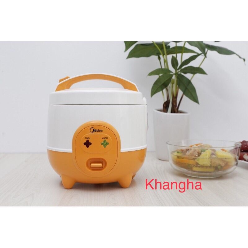 🐍Nồi cơm điện 0,6 lít Midea MR-CM06SA, 400W
