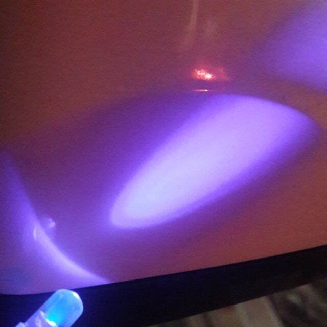 100 bóng đèn led 5mm tím uv