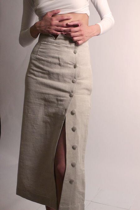 Khám phá với hơn 81 chân váy linen vintage siêu hot  cdgdbentreeduvn