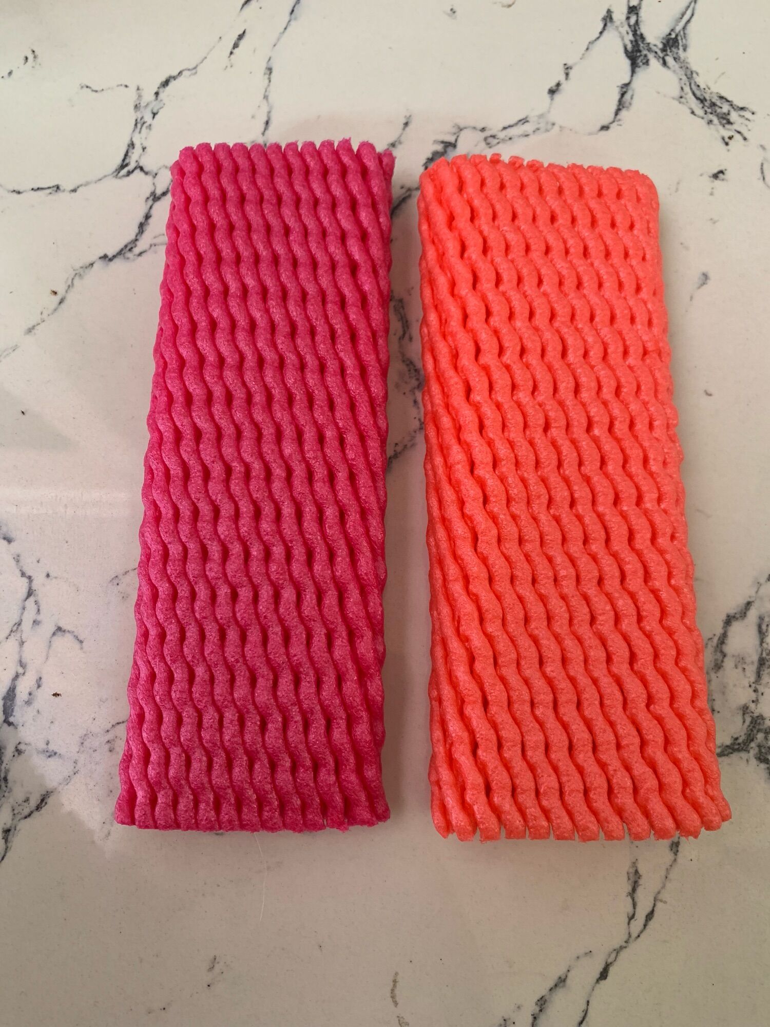 1kg xốp màu đỏ cam size 16cm bao trái táo, ổi,... tránh bị va đập