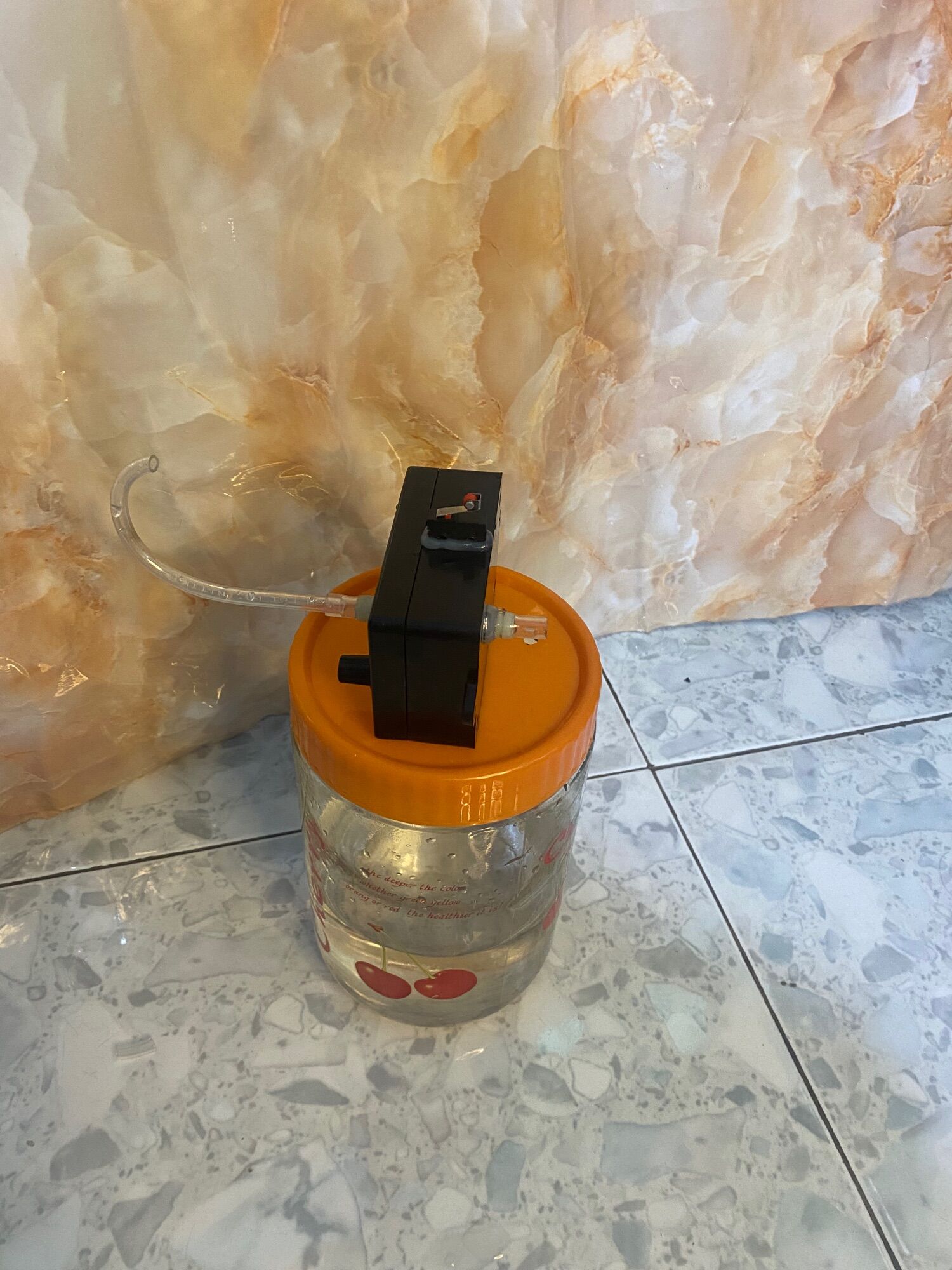 Combo mạch rót rượu tự động bơm hút 90cm