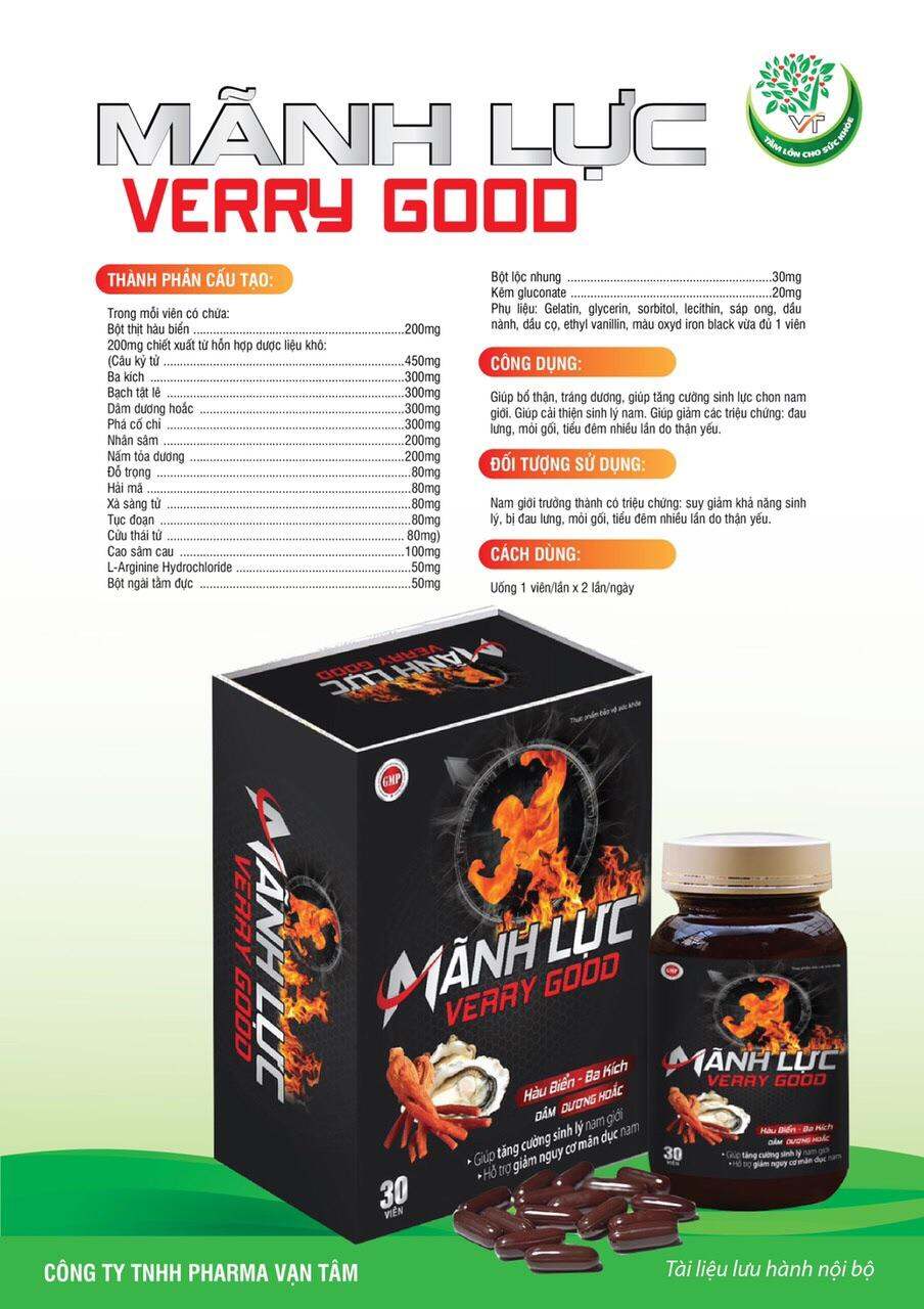 Bổ thận Mãnh lực verry good