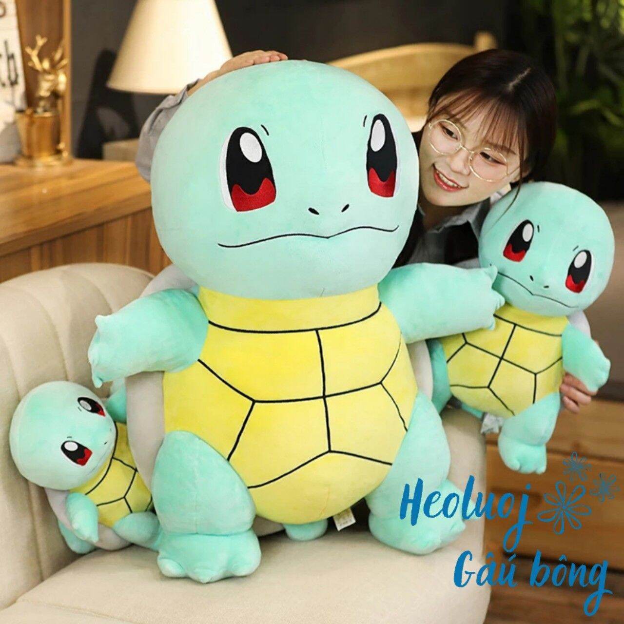Gấu bông rùa squirtle pokemon