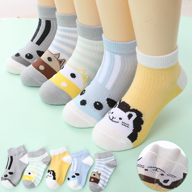 Tất trẻ em bé gái tất ống vừa mùa thu cotton 4-6 tất cotton hoạt hình 12 tuổi giữ ấm thu đông 8 bé gái dày vừa