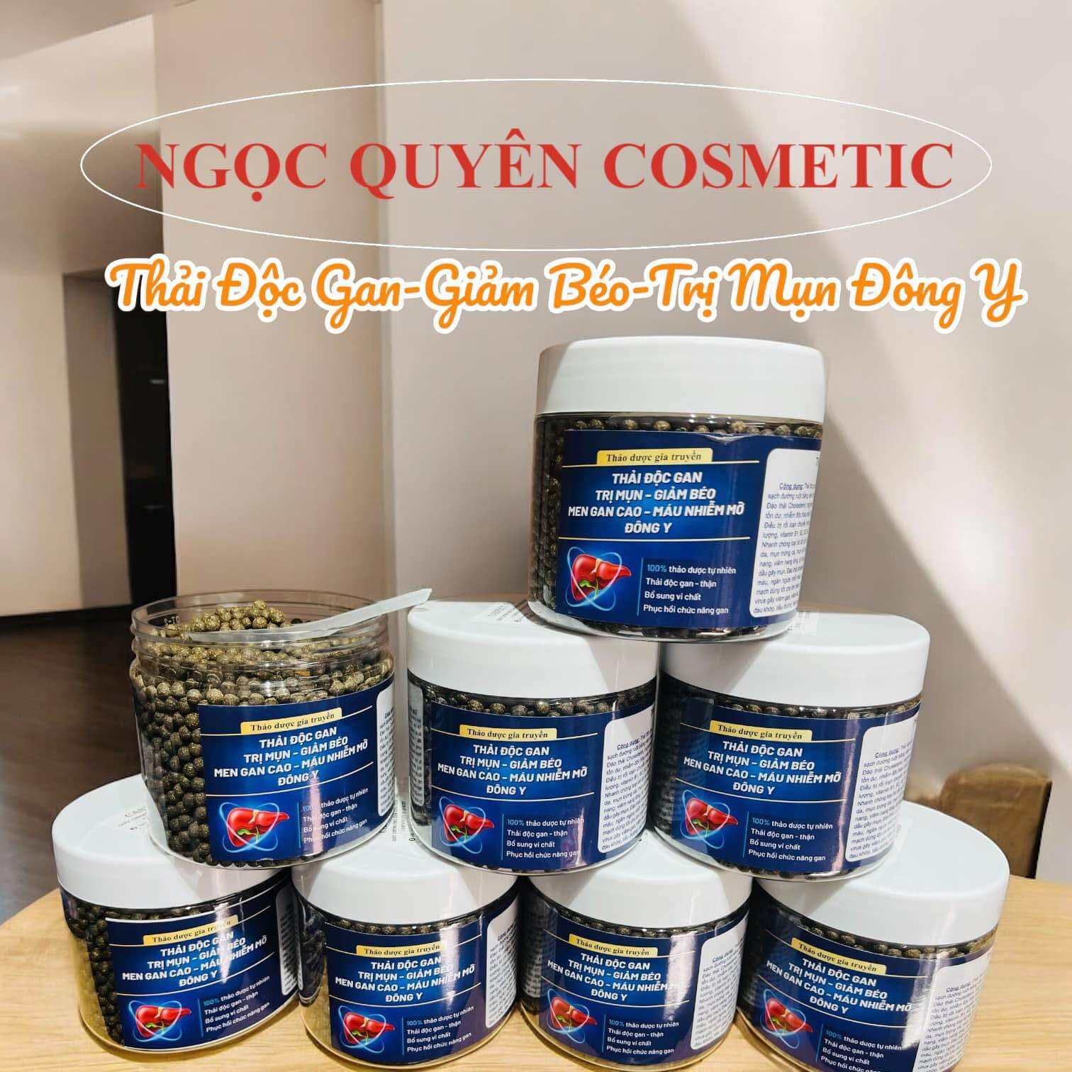 Detox Mát Gan, Da Viêm Mụn, Giảm Béo Đông Y. 