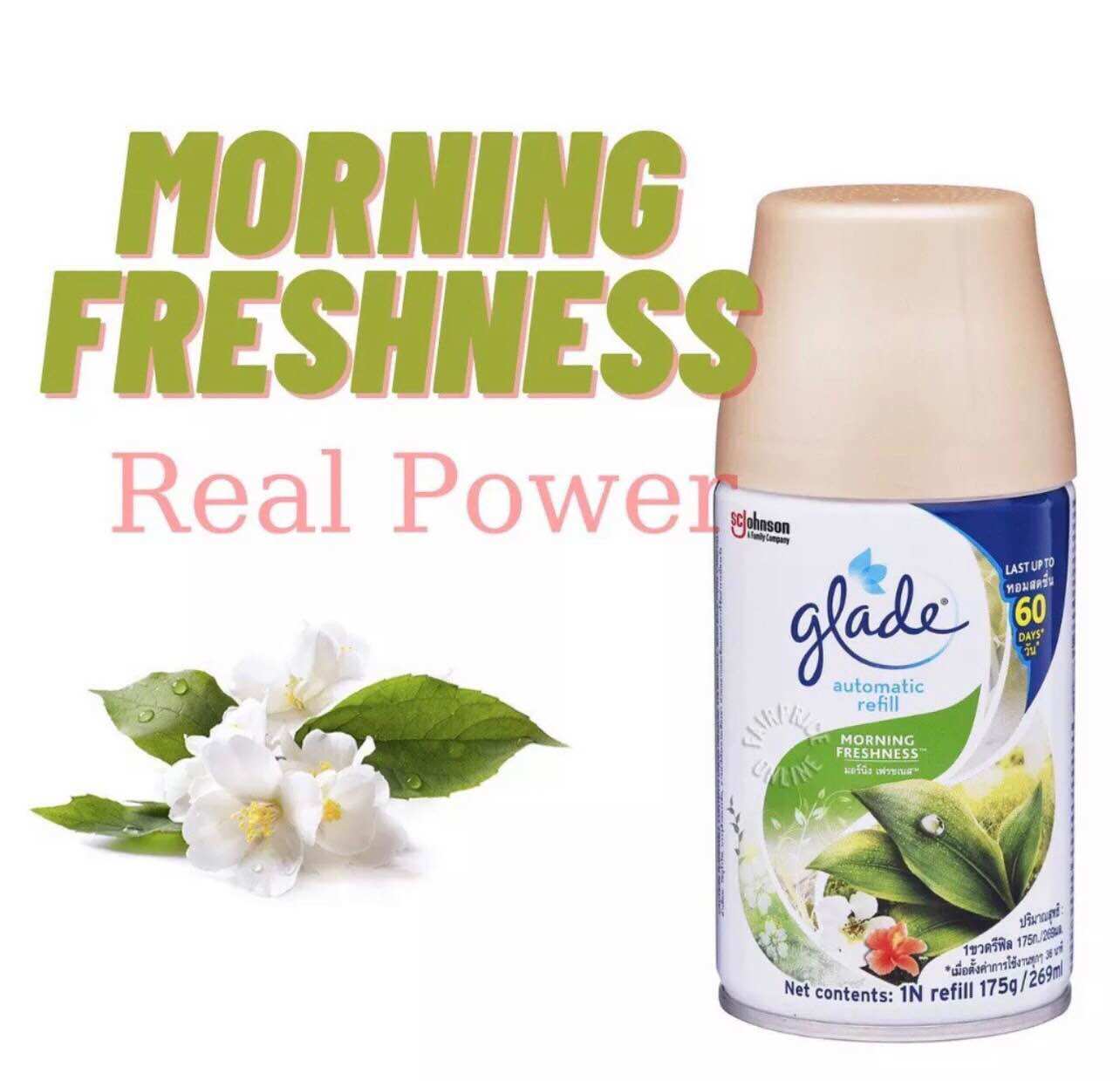 Lõi xịt thơm phòng tự động,glade chai 269ml có 9 hương
