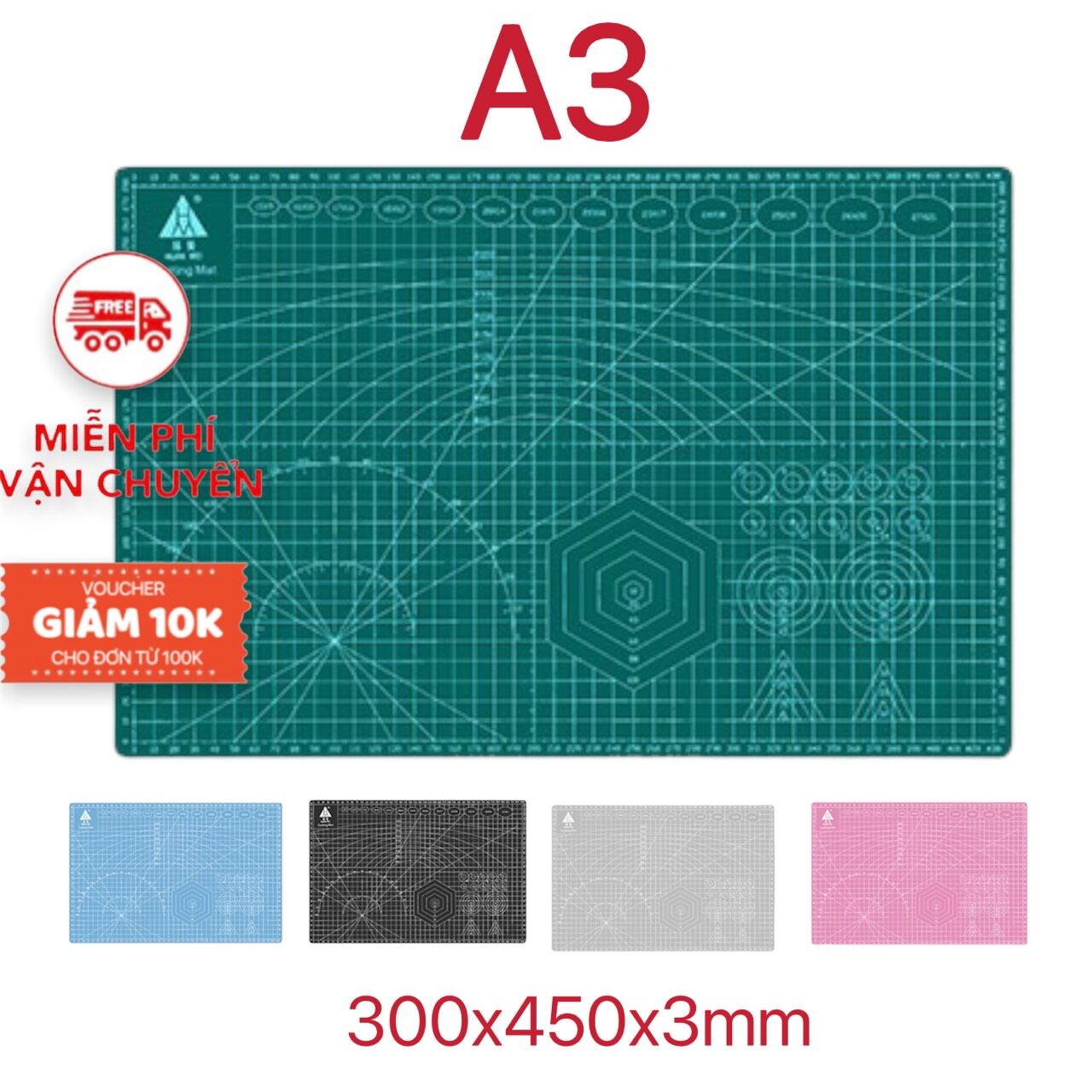 Chuyên sỉ Bảng kê cắt tự liền A3 DIY Cutting Mat thủ công kê vải