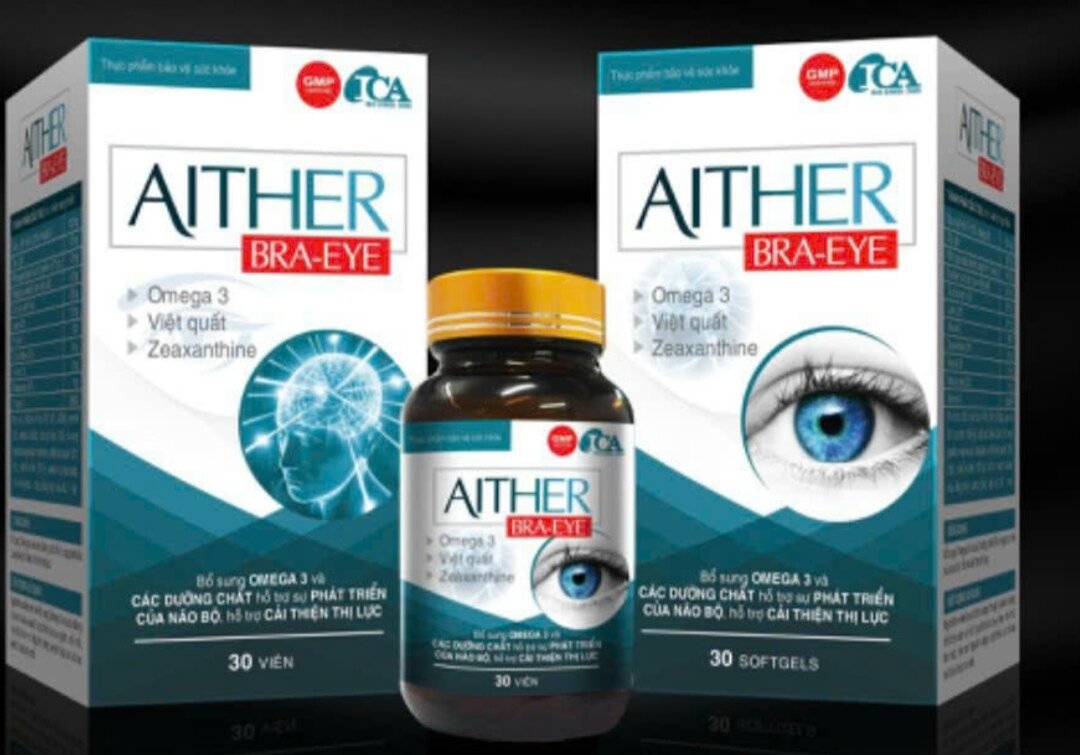 Viên uống bổ mắt và não aither bra-eye