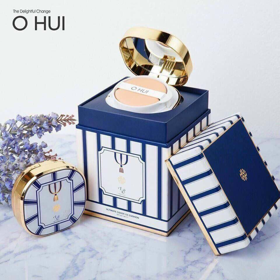 Phấn nước Ohui Cushion chống nắng SPF50 ( tặng thêm lõi )