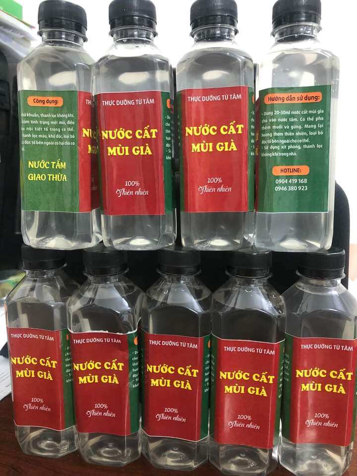 NƯỚC CẤT MÙI GIÀ