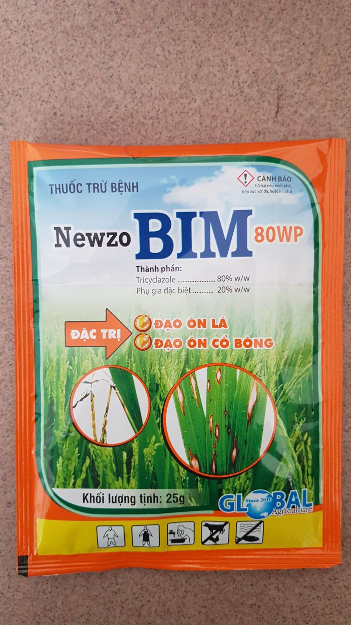 Thuốc trừ bệnh đạo ôn bim 80wp