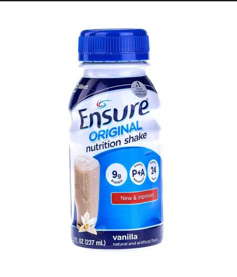 Lốc 6 Chai Sữa Nước Ensure Vanilla 237ml - Date Mới