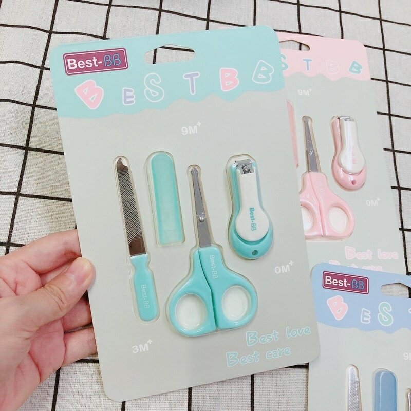 Bộ bấm móng tay cho bé 3 chi tiết cao cấp BEST BB