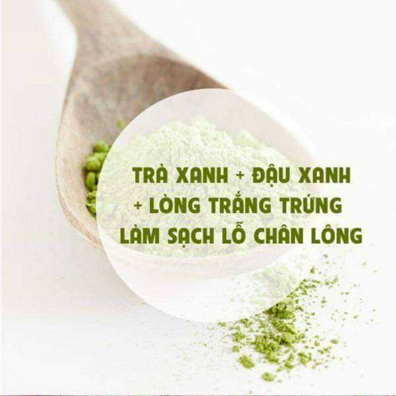 [HCM]BỘT TRÀ XANH THIÊN NHIÊN HANDMADE 100GR