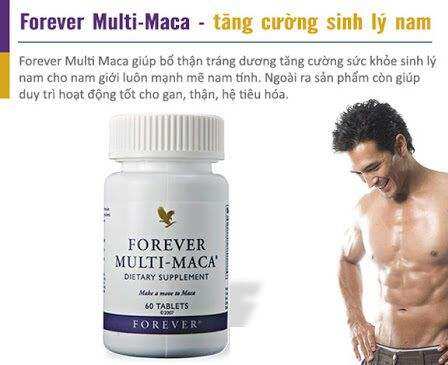 Viên hỗ trợ sinh lí nam Forever Multi- maca #215 Flp