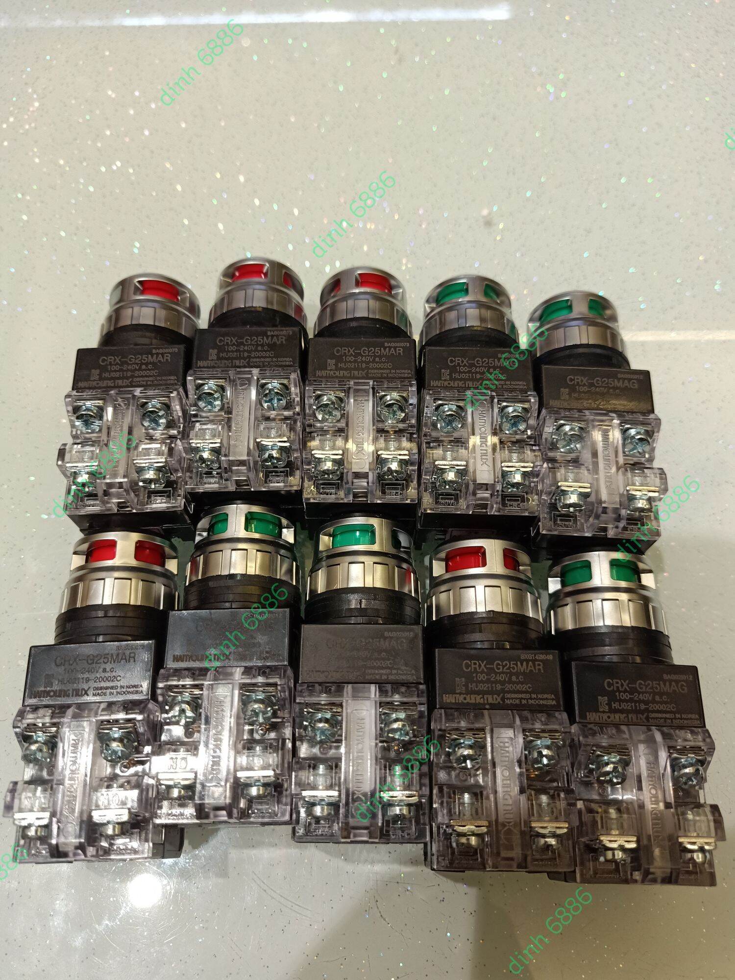 Nút nhấn có đèn CRX-G25