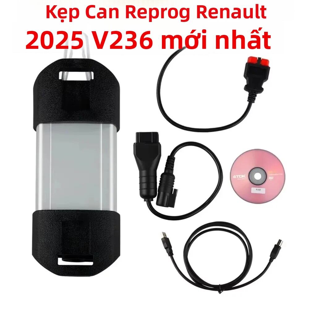 RENAUT CAN Clip V236 Hệ Thống Chẩn Đoán Và Lập Trình Đầy Đủ Mới Nhất, Đa Ngôn Ngữ, Tương Thích Với CAN-M Dành Cho Sửa Chữa Ô Tô Giá 4,053,000 Đồng*Miễn phí vận chuyển