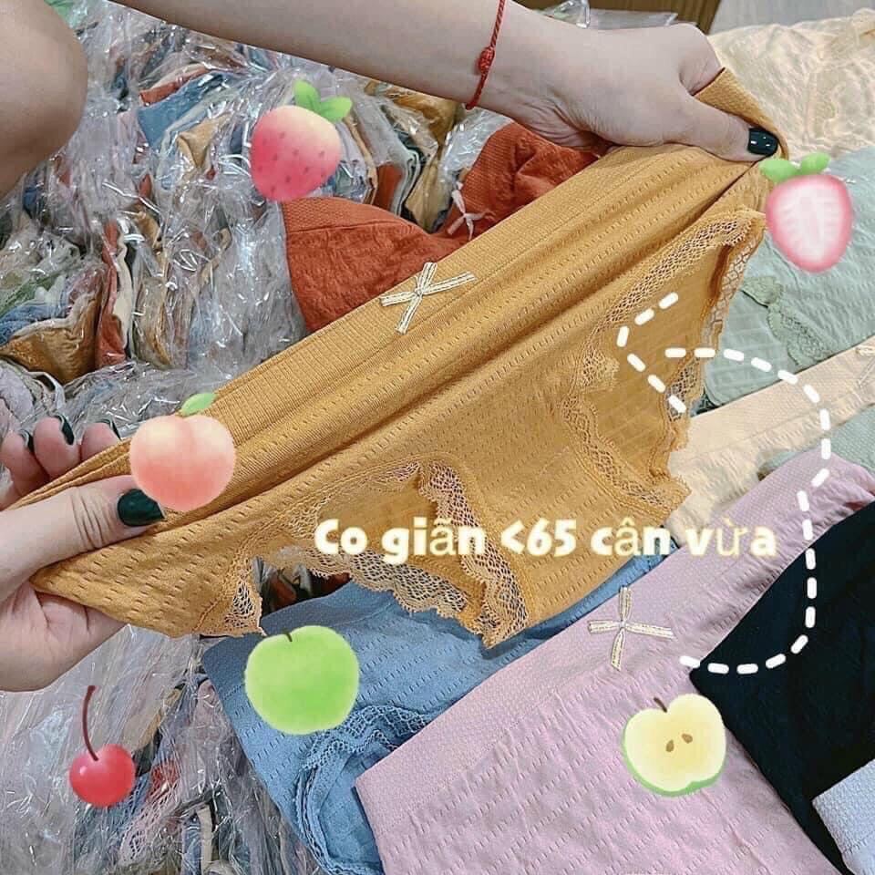 QUẦN CHÍP COTTON DÚM NƠ SIÊU XINH