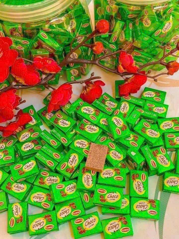 Kẹo CHOCO CUBE Đài Loan Hộp 120 Viên 📮