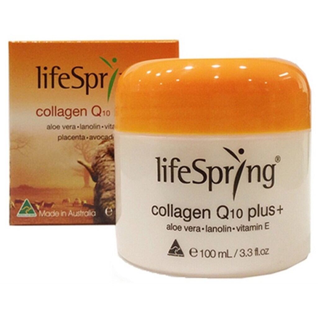 Kem nhau thai cừu LifeSpring Úc Collagen Q10 Plus