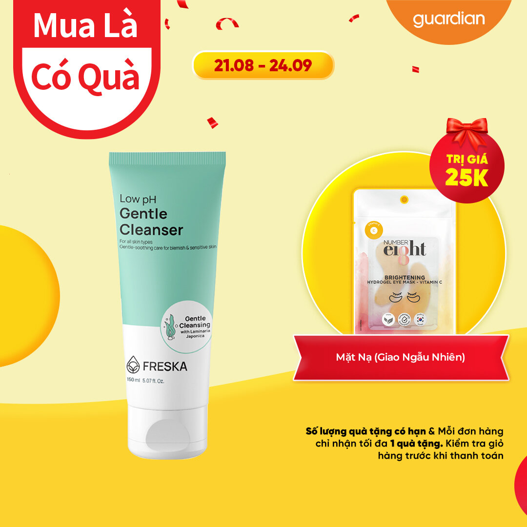 Sữa rửa mặt freska low ph gentle cleanser 150ml
