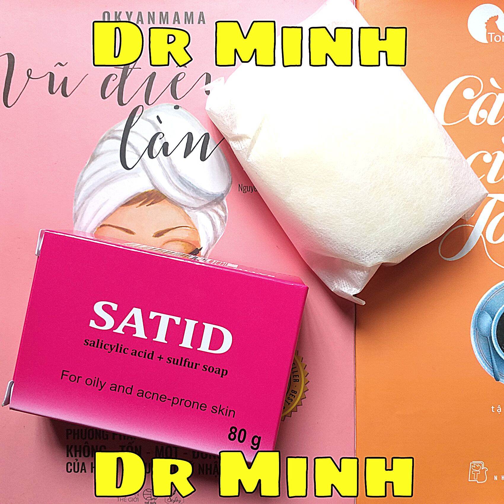Xà phòng tắm Satid 80g