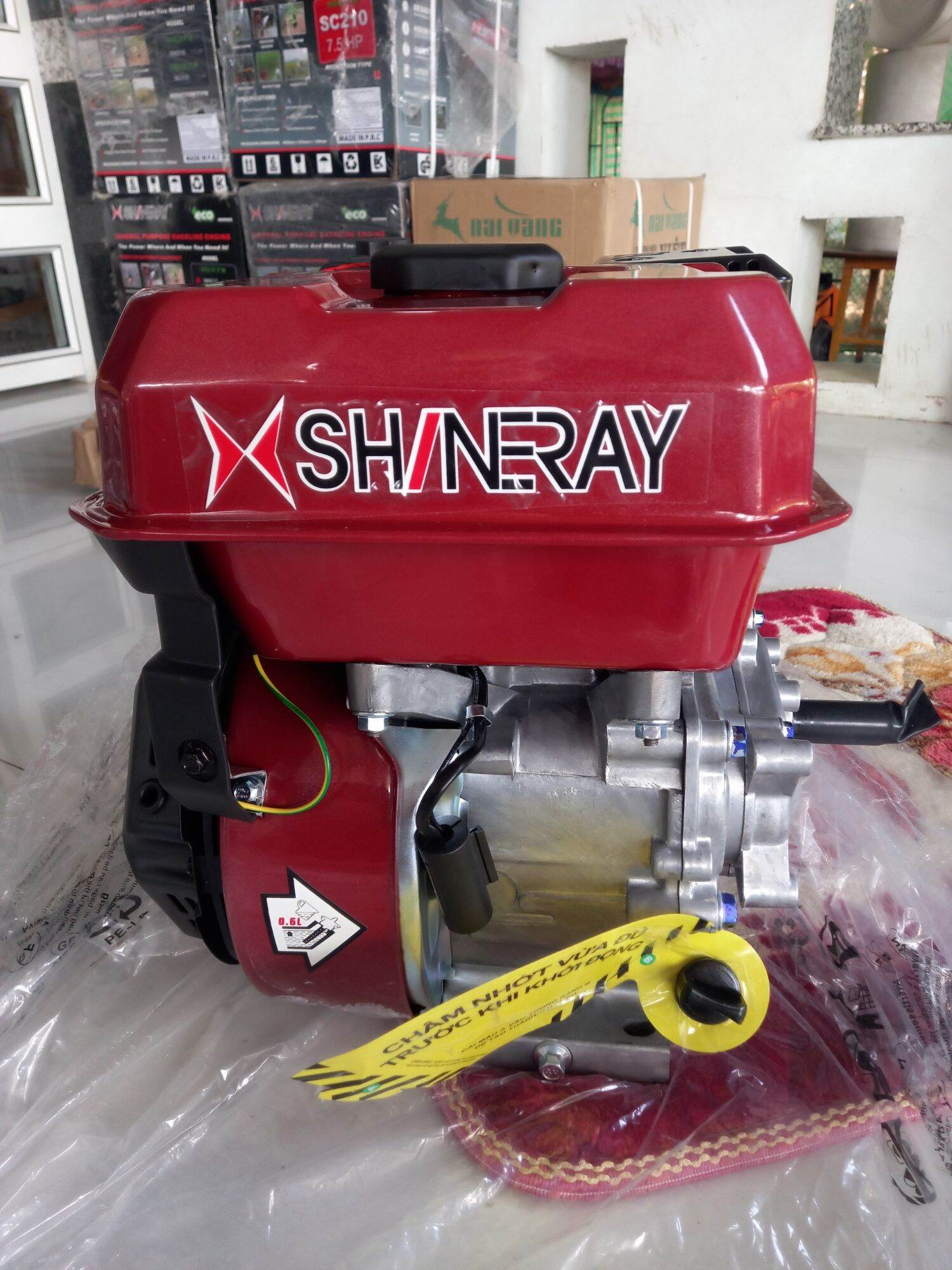 Máy shineray 7.5 hp cốt xéo loại tốt.