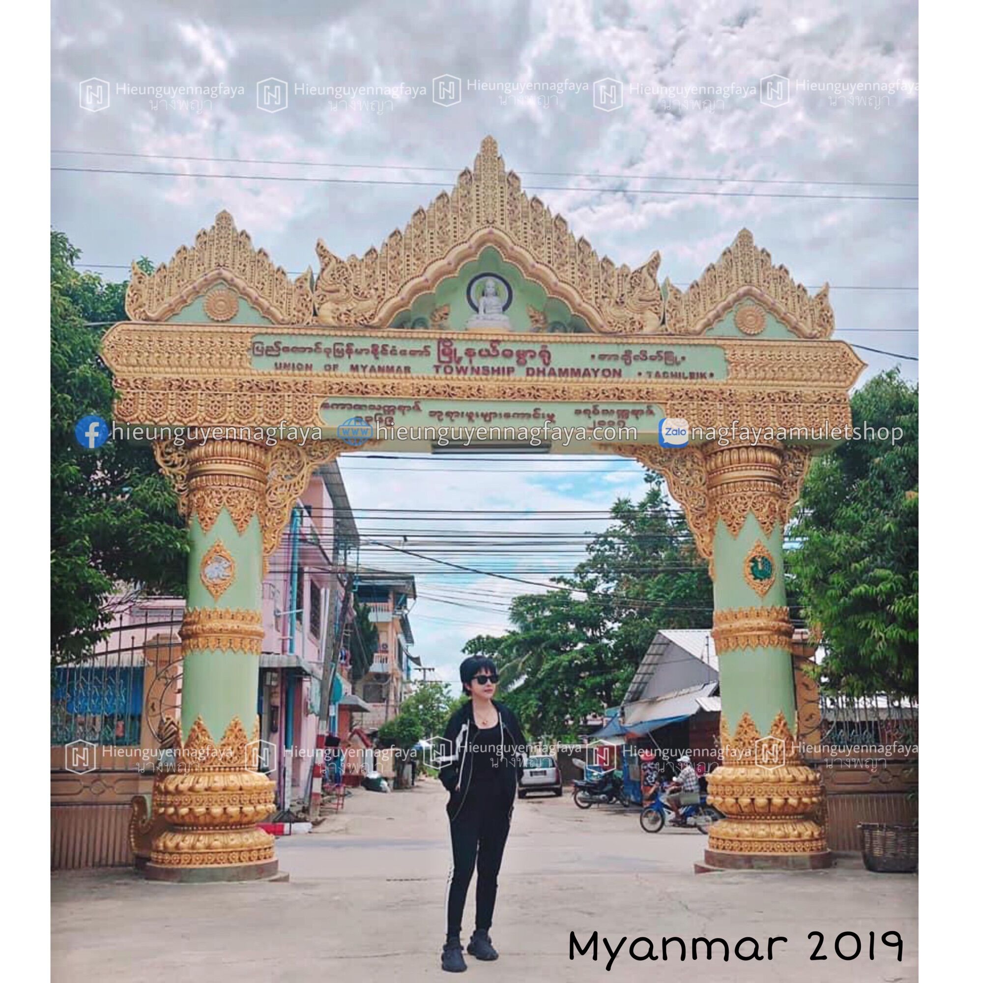 [[HÀNG THẬT]] Mặt Dây Chuyền 5 Dòng Kinh Thái Lan- Xi Mạ [hieunguyennagfaya]