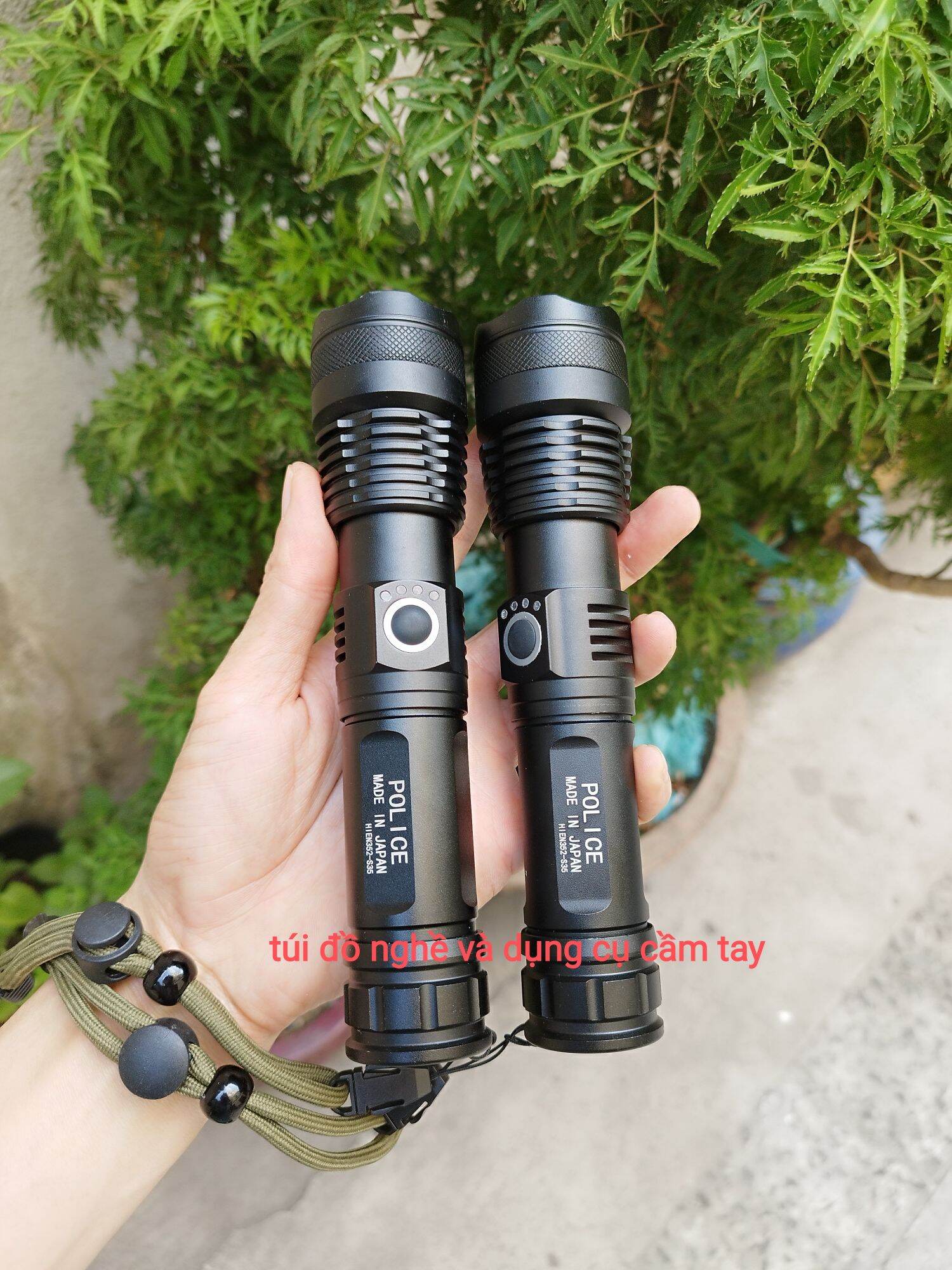 Đèn pin siêu sáng police japan s35