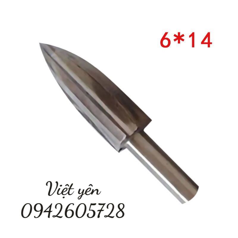 Mũi điêu khắc cán 6mm