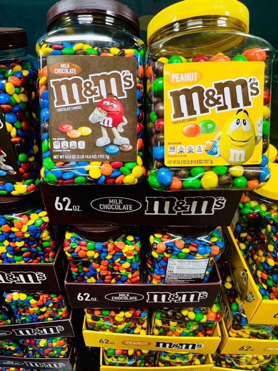 SOCOLA M&M SIZE 1kg559 và size 1757g . HÀNG NHẬP MỸ