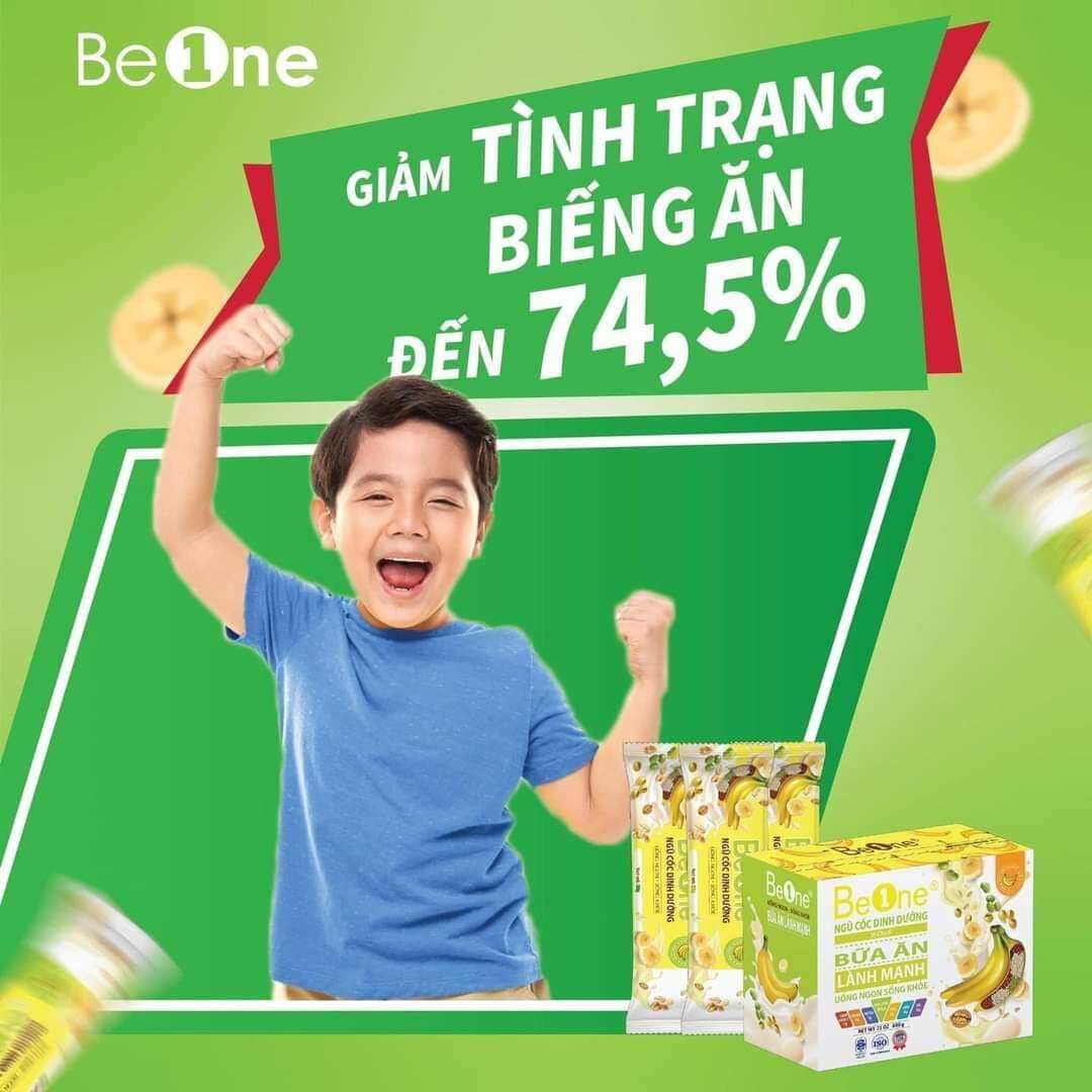 [ Ngũ cốc Beone chuối ]  hỗ trợ tăng cân biếng ăn 20 gói