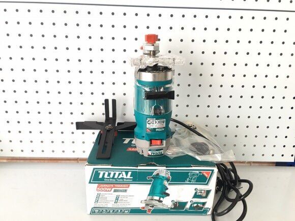 Máy cắt mép ( máy soi gỗ ) Total 500w chính hãng