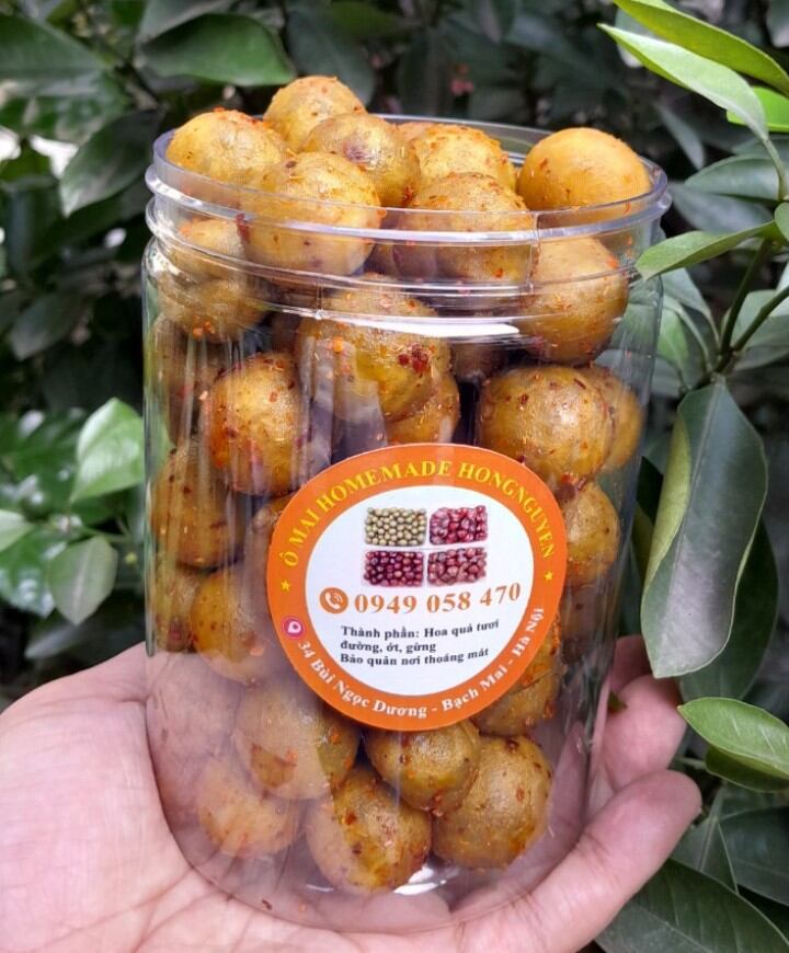 1 hũ ô mai sấu bao tử chua cay ngọt 500g - đặc sản Hà Nội