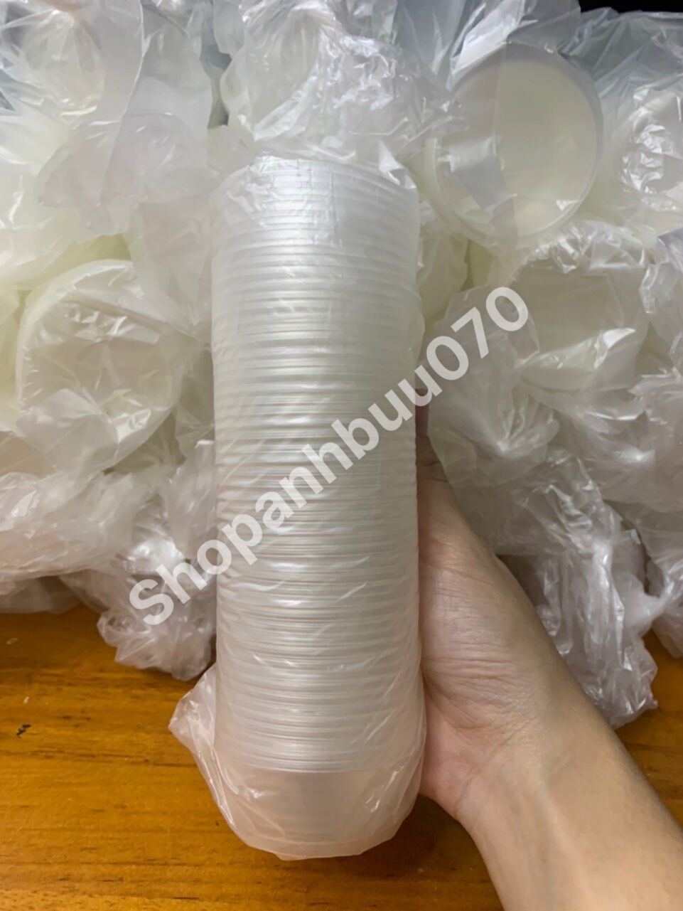 [Q11] 50 LY NHỰA MINI, CÓ BÁN 50 NẮP LY RIÊNG (Dung tích 2 Cỡ : 40ml,60ml-70ml)