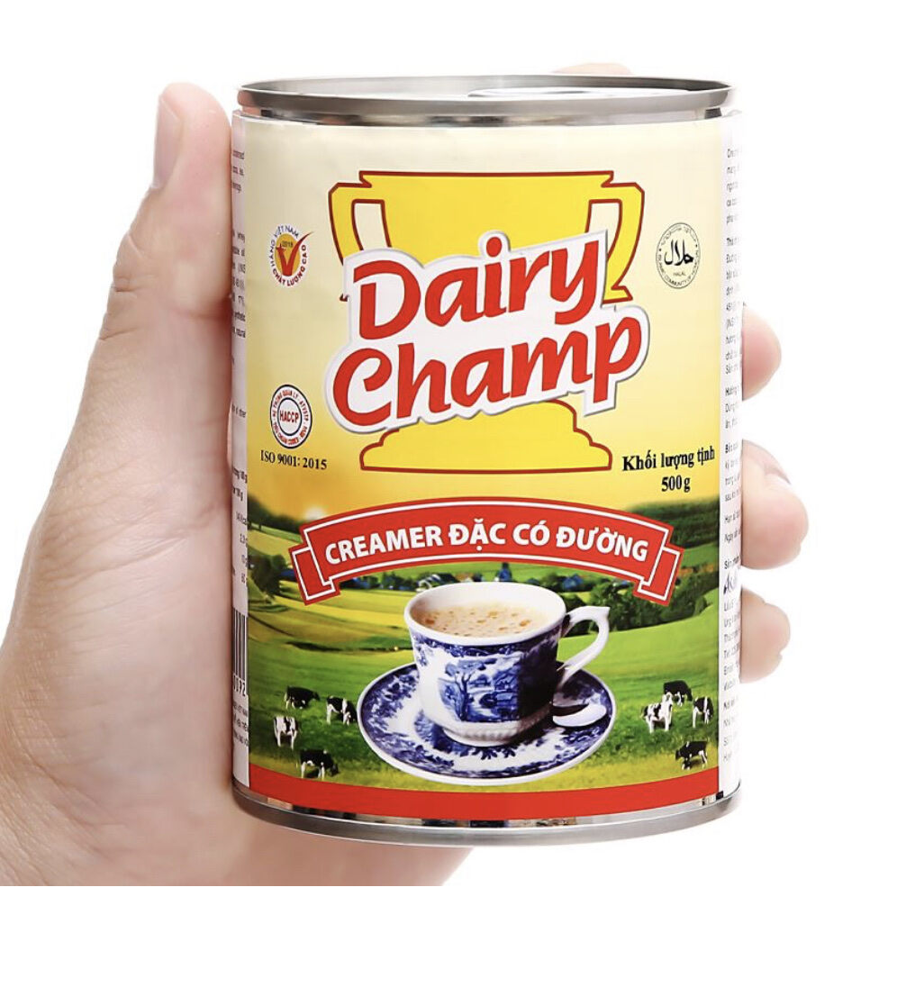 Combo 5 sữa đặc có đường Dairy Champ lon 500g