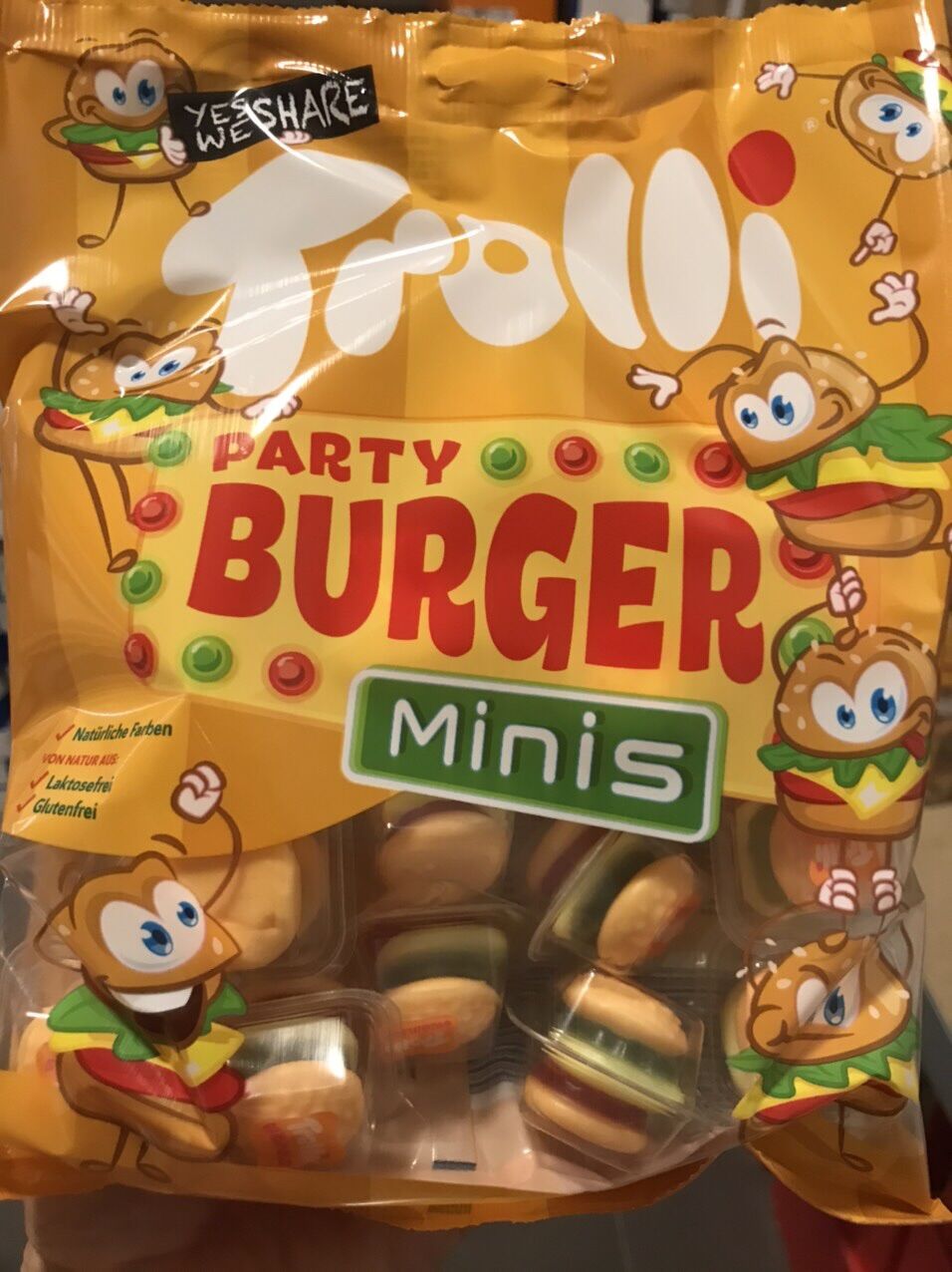 [HCM]Kẹo dẻo Trolli Mini Burger 170g
