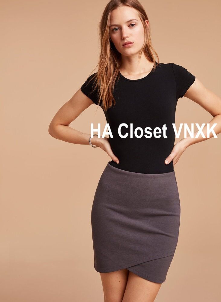 Chân Váy Vạt Xéo Talula Xuất Dư