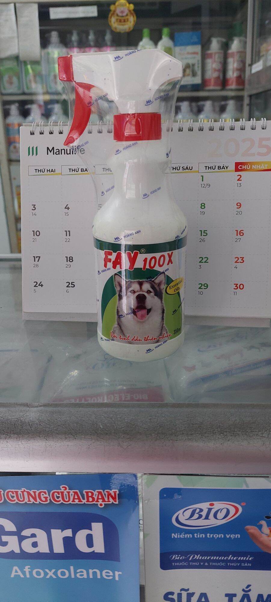 Xịt ve rận chó mèo FAY 100X 350ml