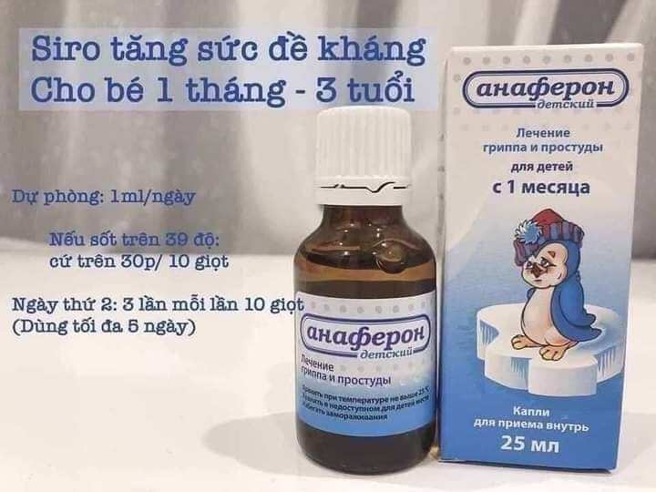 Tăng Sức Đề Kháng Nga Siro