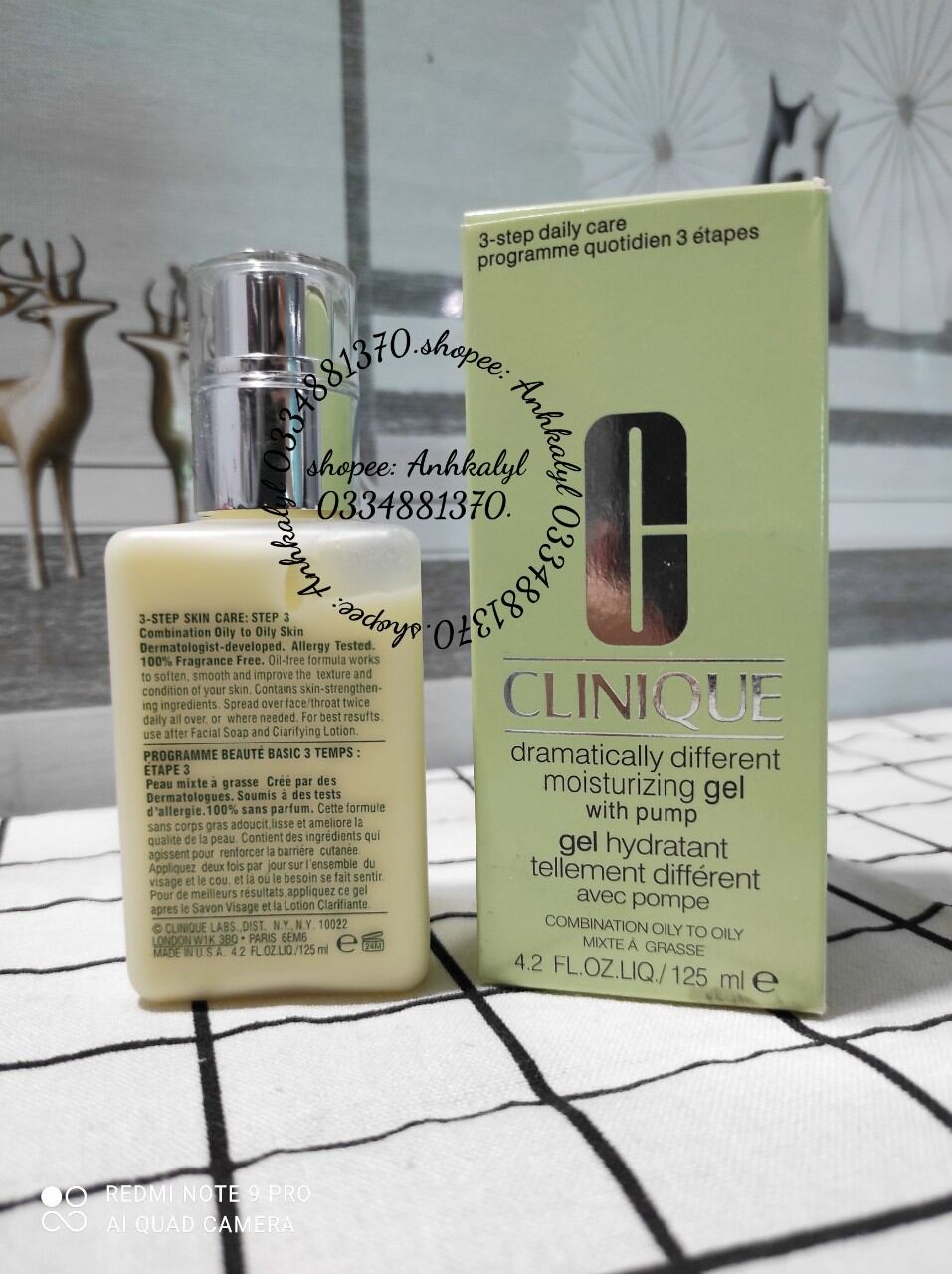 Kem dưỡng ẩm Clinique Dramatically Different Moisturizing Gel+  125ml