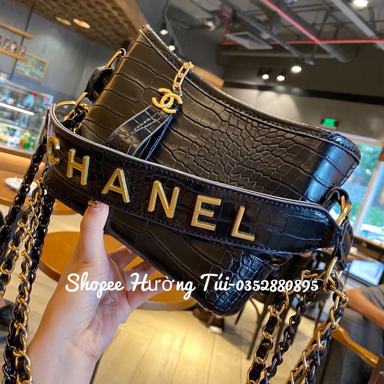Túi đế cứng da rắn size 22 sale sốc(không hộp)