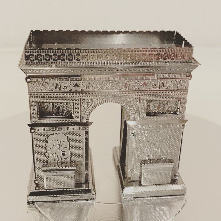 Mô hình 3D kim loại lắp ráp Khải Hoàn Môn - Paris Pháp  [ Chưa Lắp ]