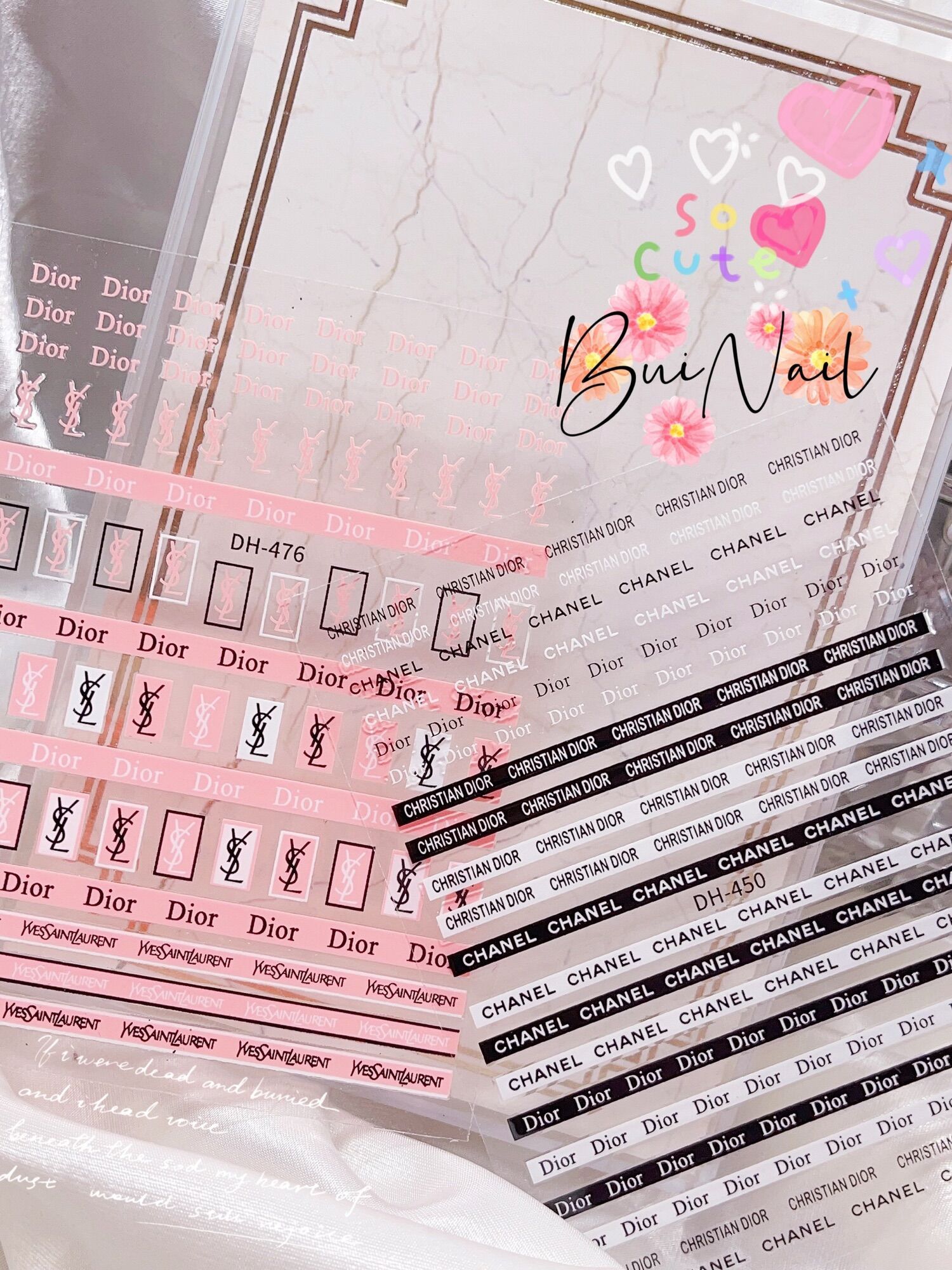STICKER DÁN MÓNG 2 TẤM/13k