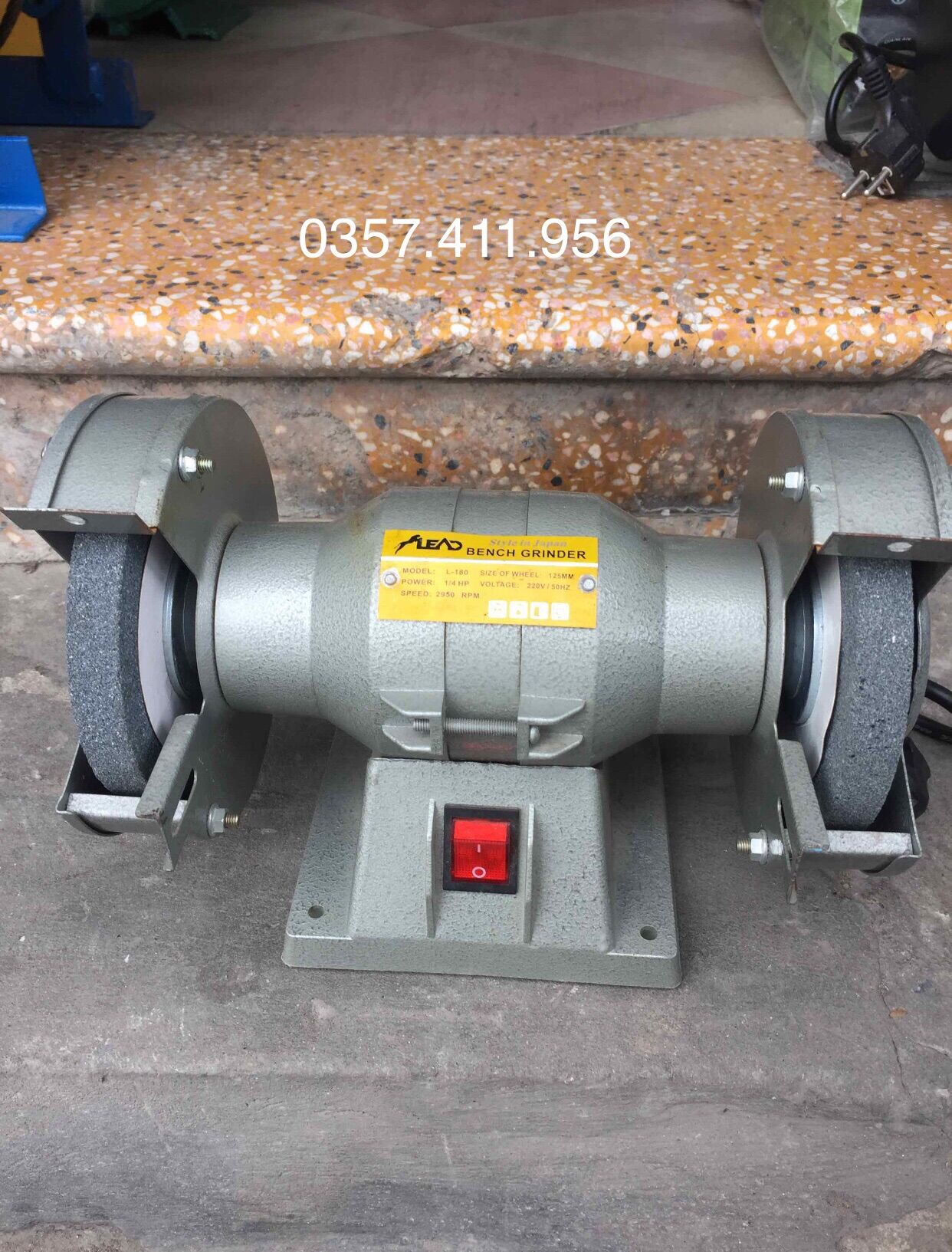 máy mài 2 đá LEAD -125mm - LEAD:   L- 180