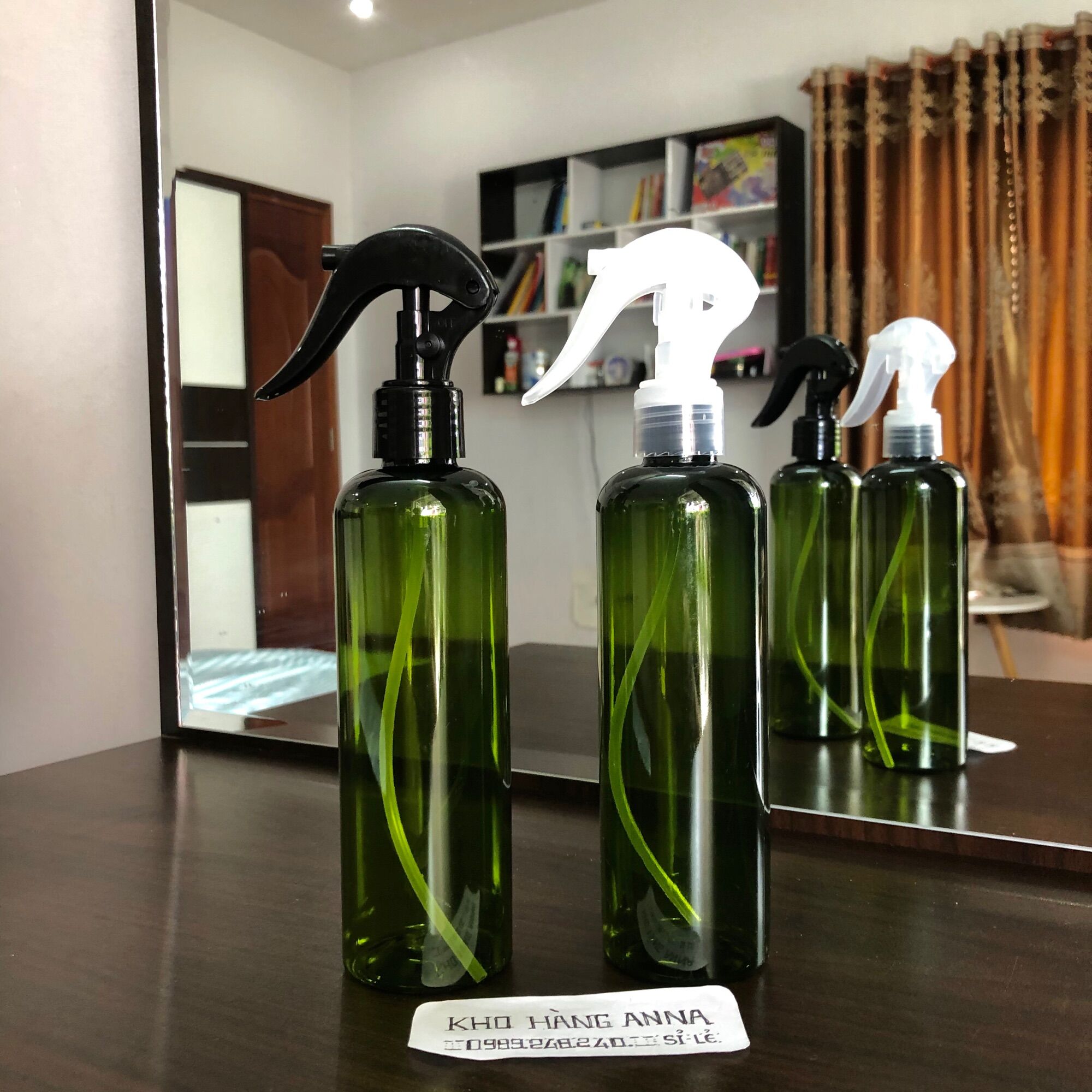 Chai Xịt cồn Xanh lá / Chai nâu / chai trắng / chai Trong suốt xịt ...