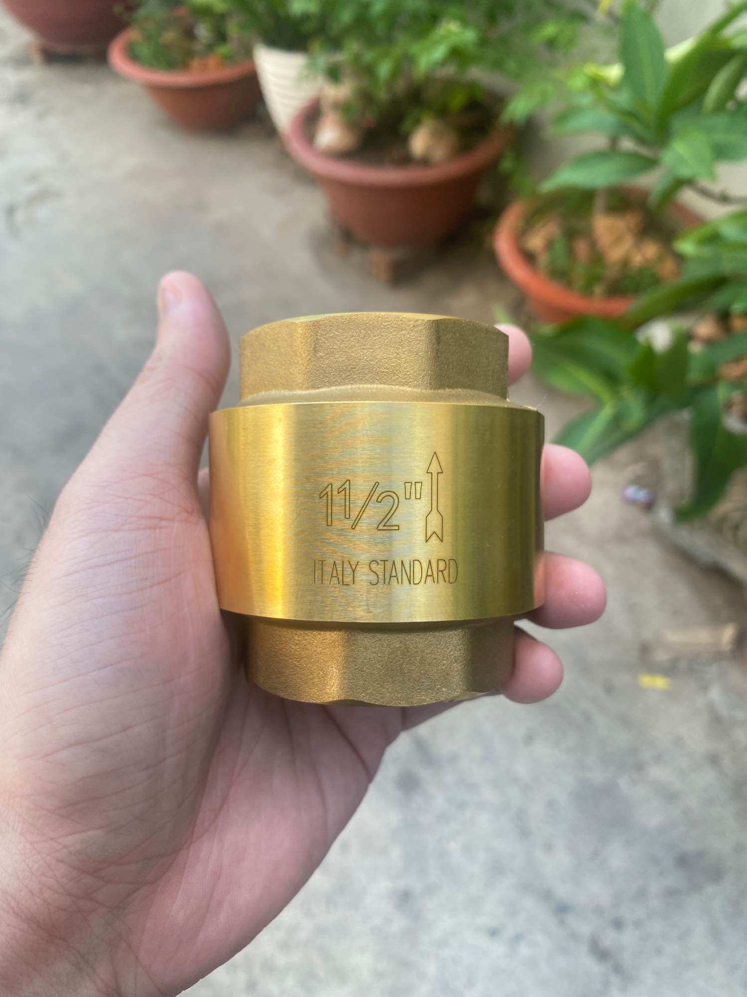 Lupe van 1 chiều lo xo thau phi 42 49 60