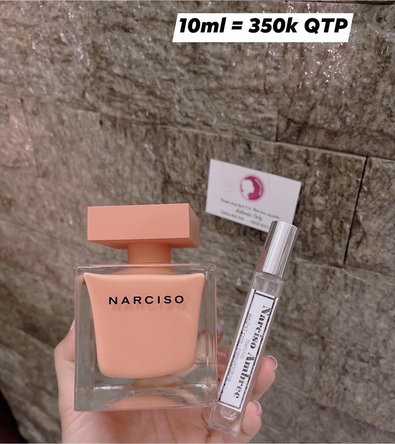 Mẫu thử 10ml nước hoa Narciso Ambree